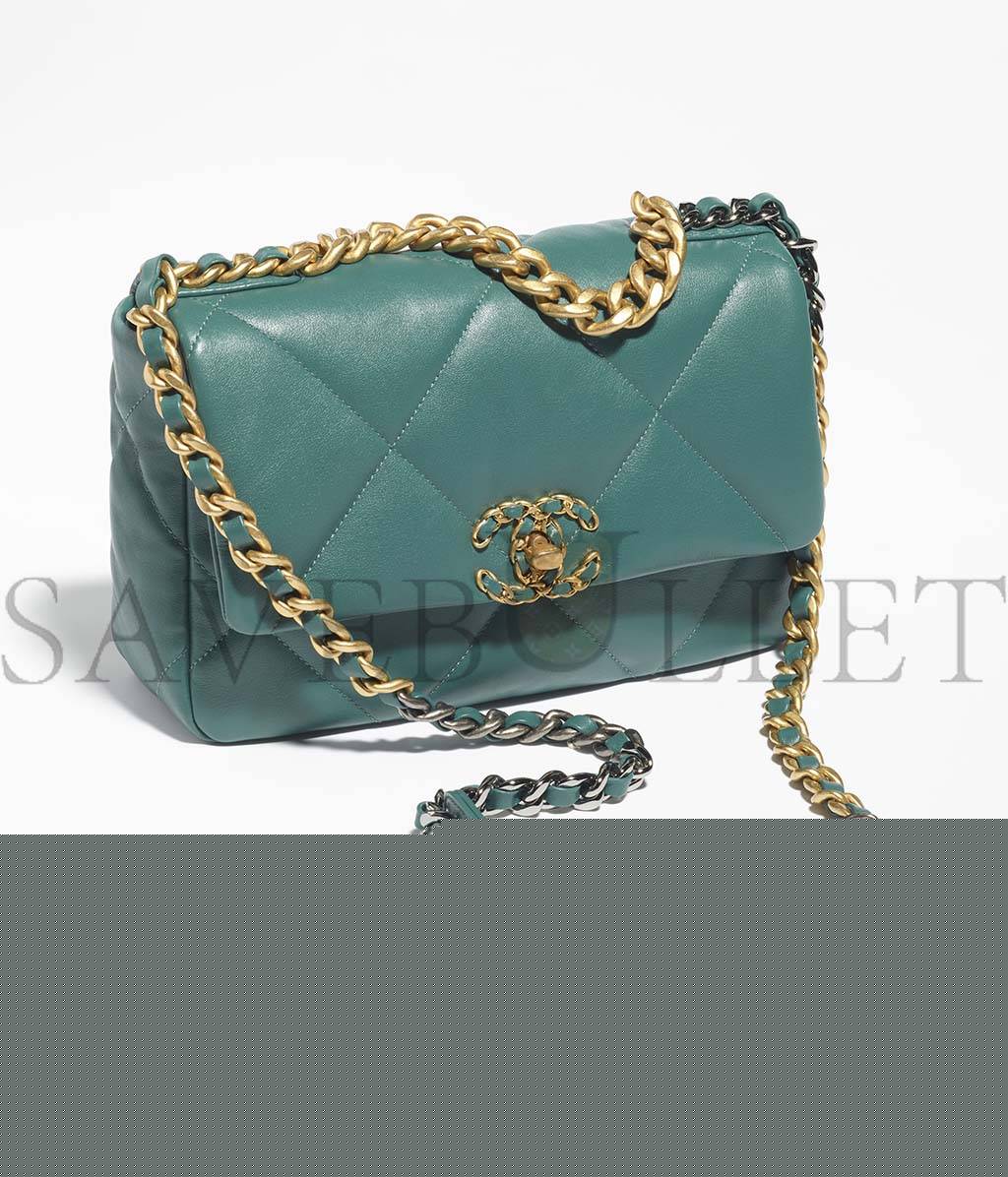 Ch*el 19 handbag as1160 b04852 nm378 (26*16*9cm)